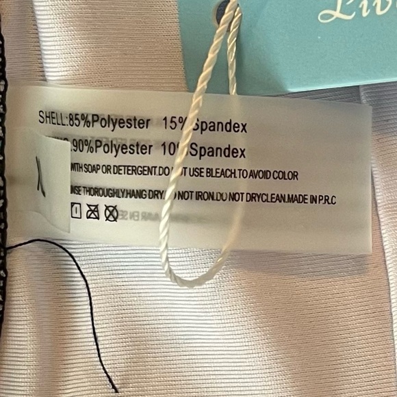 Red and Orange One Piece Swimsuit with‎ Plunging V-Neck - Picture 10 of 11